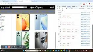 React + vite ecommerce website part 5 telugu