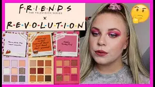 REVOLUTION X FRIENDS 4 REVIEW | THE ONE WITH ALL THE THANKSGIVINGS PALETTE SET | makeupwithalixkate