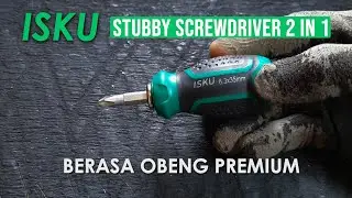 OBENG CEBOL BOLAK BALIK, ISKU STUBBY SCREWDRIVER🪛