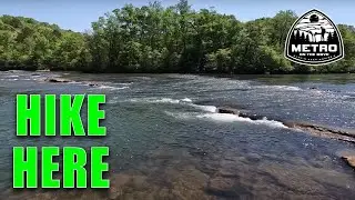 HIKING AS A COUPLE Island Ford Chattahoochee River National Recreation Area