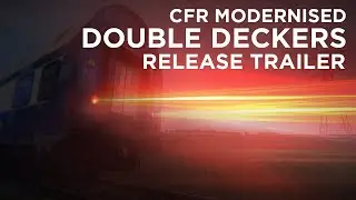Train Motion - Romanian CFR Calatori Double Deckers - Train Simulator - (Official trailer)