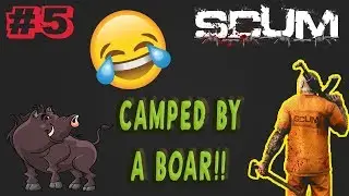 STREAMER GETS KILLED BY A BOAR | HACKER KILLS EVERYONE | SCUM HIGHLIGHT #5