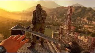 Играю в Dying Light,встреча с бойцами Раиса,лут грузов ЧС.