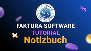 Notizbuch - Faktura Software Business Tutorial Notizen anlegen Scoutsystems Software