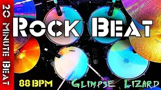 Compose with 'Glimpse Lizard': 20-Min Snare & Tom Backing Track [88 BPM]