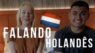 TEACHING MARCUS HOW TO SPEAK DUTCH - with Marcus Vinicius