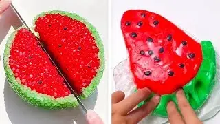Mixing All My Slime Smoothie!  Making Rainbow Slime