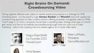 Crowdsourcing Content and Distributing Across Channels