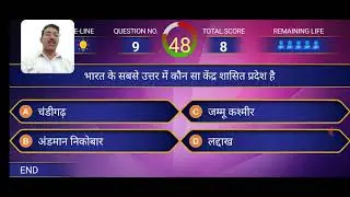 भारत का भूगोल Gk test