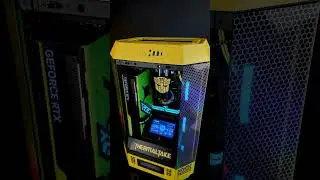 Almost there! One more custom item to make! . #transformers #asus #rog #pc #pcgaming #bumblebee