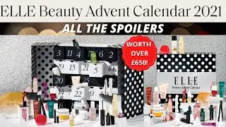 ELLE BEAUTY ADVENT CALENDAR 2021 REVEAL