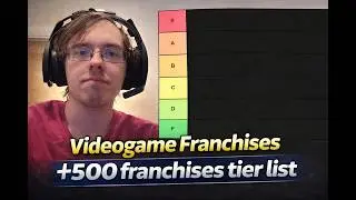 Videogame Franchises +500 franchises tier list
