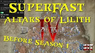 The BEST Altar of Lilith route overlay