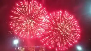 Fireworks 🎆🎇 Singapore National Day rehearsal 2024