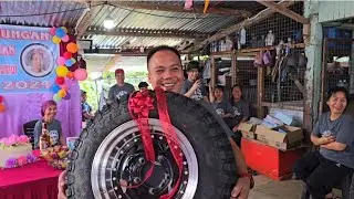 Surprising my DAD with 4x4 MT tyre