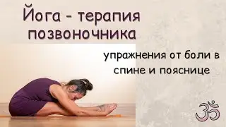 Йога-терапия позвоночника/ Упражнения при боли в спине и пояснице/ суставная гимнастика
