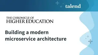 Building a modern microservice architecture with Talend and Datagrate