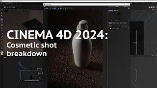 Cinema 4D and Redshift: Cosmetics breakdown