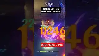 Genshin Impact on iQOO Neo 9 Pro 