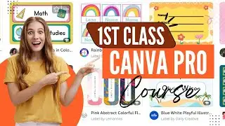 Canva Pro Course - Class 1: Create Stunning Labels with Ease