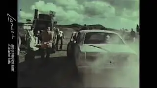 MITSUBISHI Lancer, entered in 1974 Safari Rally