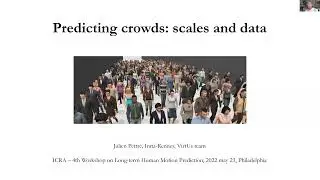 LHMP 2022, Part 3: Invited talk by Julien Pettré (INRIA)