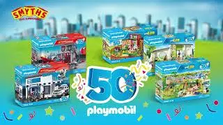 Feiere 50 Jahre Playmobil! 🎉 Entdecke die ultimativen Spielsets - Smyths Toys Superstores DE