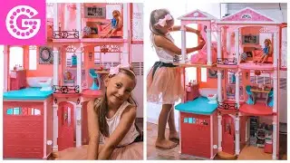 Barbie Dream House 🎀 Домик барби с лифтом