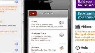 [HOWTO] Share vCard electronic business cards on your mobile site