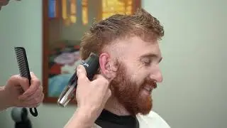 Как стричь машинкой без насадки, сведение зон на расчёске
