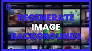 REGENERATE IMAGE BACKGROUNDS WITH RUNWAY ML: AI FOR EDITING