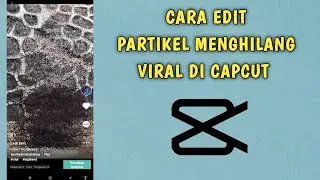 Cara Edit Partikel Menghilang di Capcut Mudah