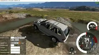 BeamNG.drive ралийный тест