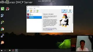Konfigurasi DHCP server Debian ( VirtualBox)