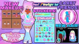 STARLIGHT UPDATE OUT NOW 🌟! CARRY FEATURE! NEW HAIR, MAKEUP, STICKERS + MORE! | Roblox Royale High