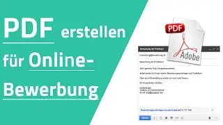 Create a PDF file for online applications