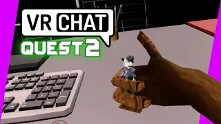 VRChat Oculus Quest 2 - Virtual Desktop Stream Mode - I Get A Hole In One