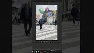 How to create CGI hot air balloon VFX in blender 🎈