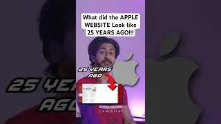What did the APPLE WEBSITE Look like 25 YEARS AGO!!! 