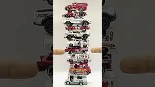 Stack this Challenge 🔥 10 Hot wheels Die-cast cars 🔥 1/64 Scale