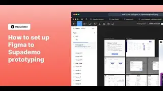 Create interactive prototypes with Supademo's Figma plugin