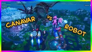 FORTNİTE ROBOT VS CANAVAR