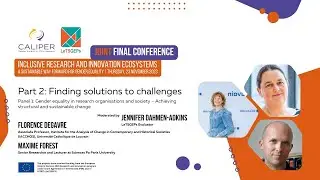 Joint Final Conference | Panel 1: Gender equality in research organisations and society