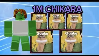 I SPEND 1MILLION CHIKARA SHARDS IN ANIME FIGHTING SIMULATOR X! (Roblox)