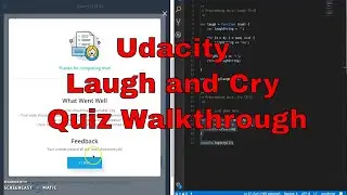 Udacity - Laugh and Cry Quiz Walkthrough - JavaScript