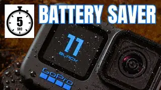 GoPro Hero 11  5 second Battery Life Hacks