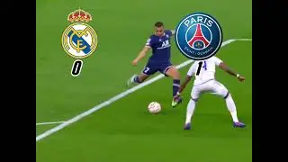 PSG VS Real Madrid 😳