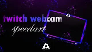 Photoshop Twitch Webcam Tutorial - SpeedArt