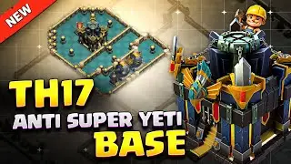This Base DESTROYS Super Yeti Clone Spam 🛑 TH17 Anti-Super Yeti Base + Link