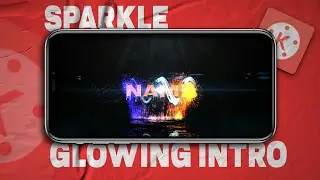 Make Sparkle glowing Particular intro and Text animation | kinemaster tutorial | 